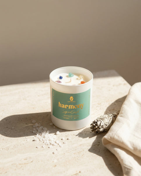 Harmony Crystal Candle