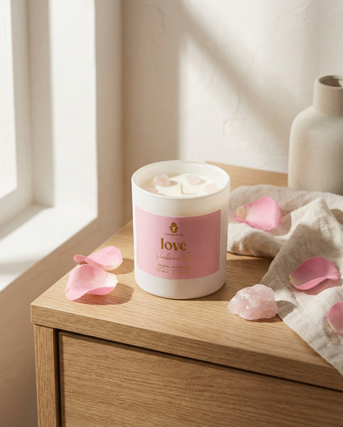 Love Crystal Candle