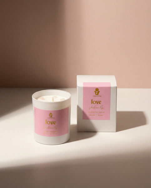 Love Crystal Candle